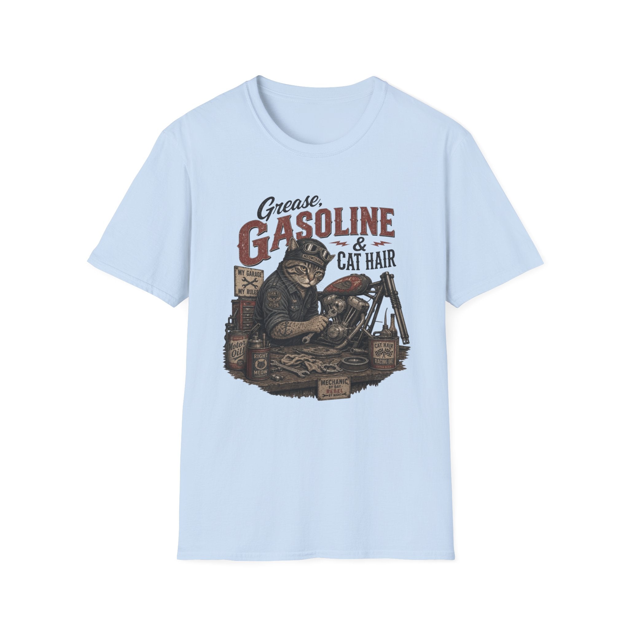 Grease and Gasoline T-Shirt