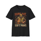 Hard Hat, Soft Paws T-Shirt