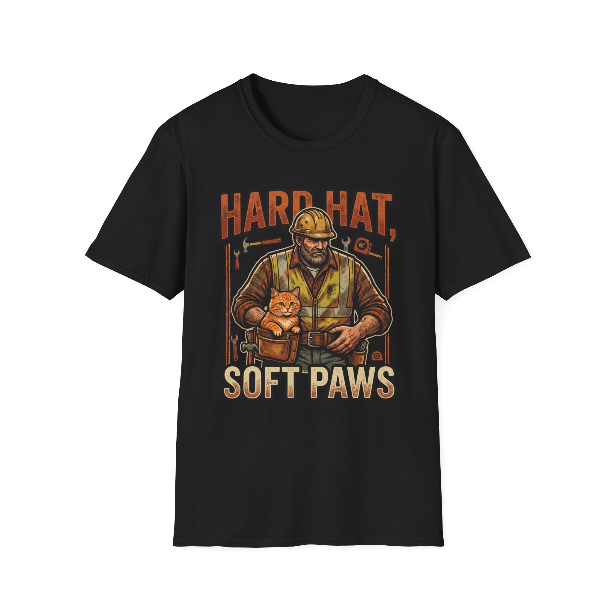 Hard Hat, Soft Paws T-Shirt