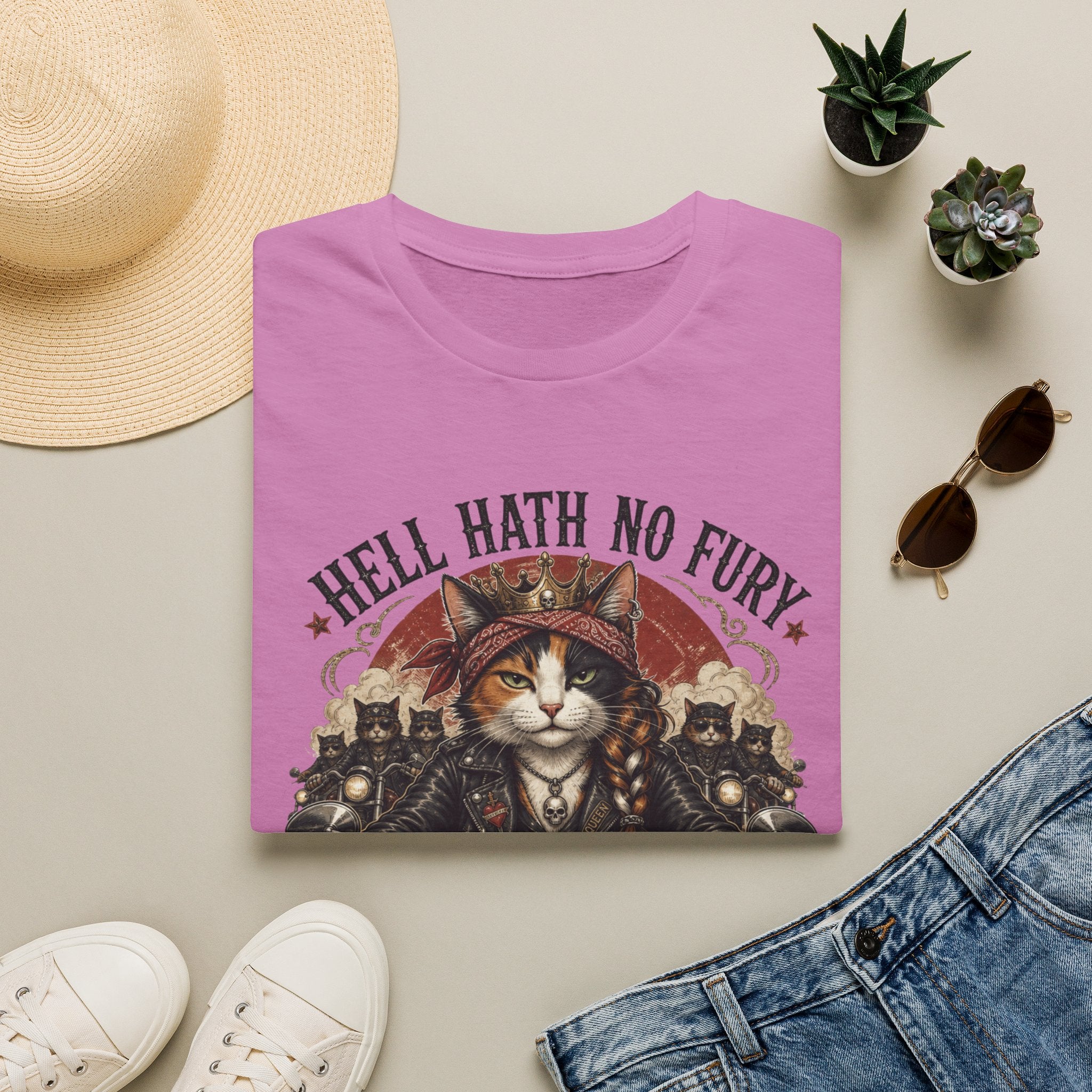 Biker Cat T-Shirt