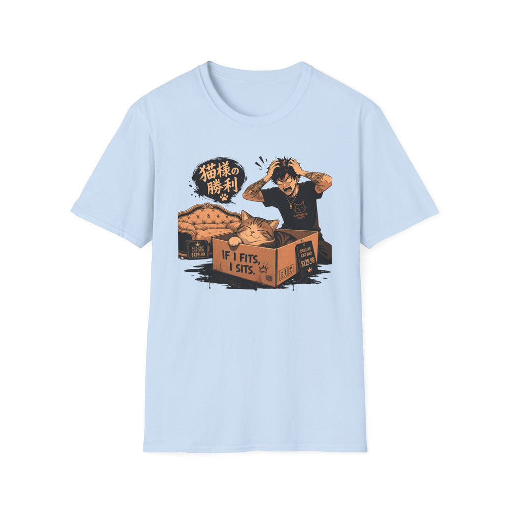 Cat and Box T-Shirt