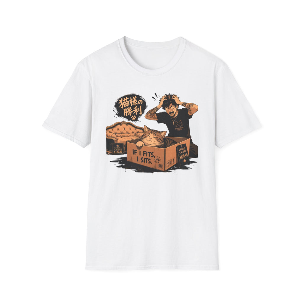 Cat and Box T-Shirt