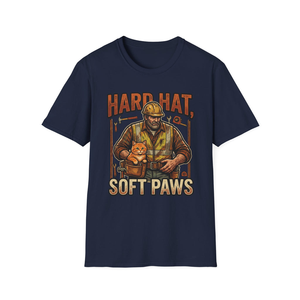 Hard Hat, Soft Paws T-Shirt