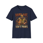 Hard Hat, Soft Paws T-Shirt
