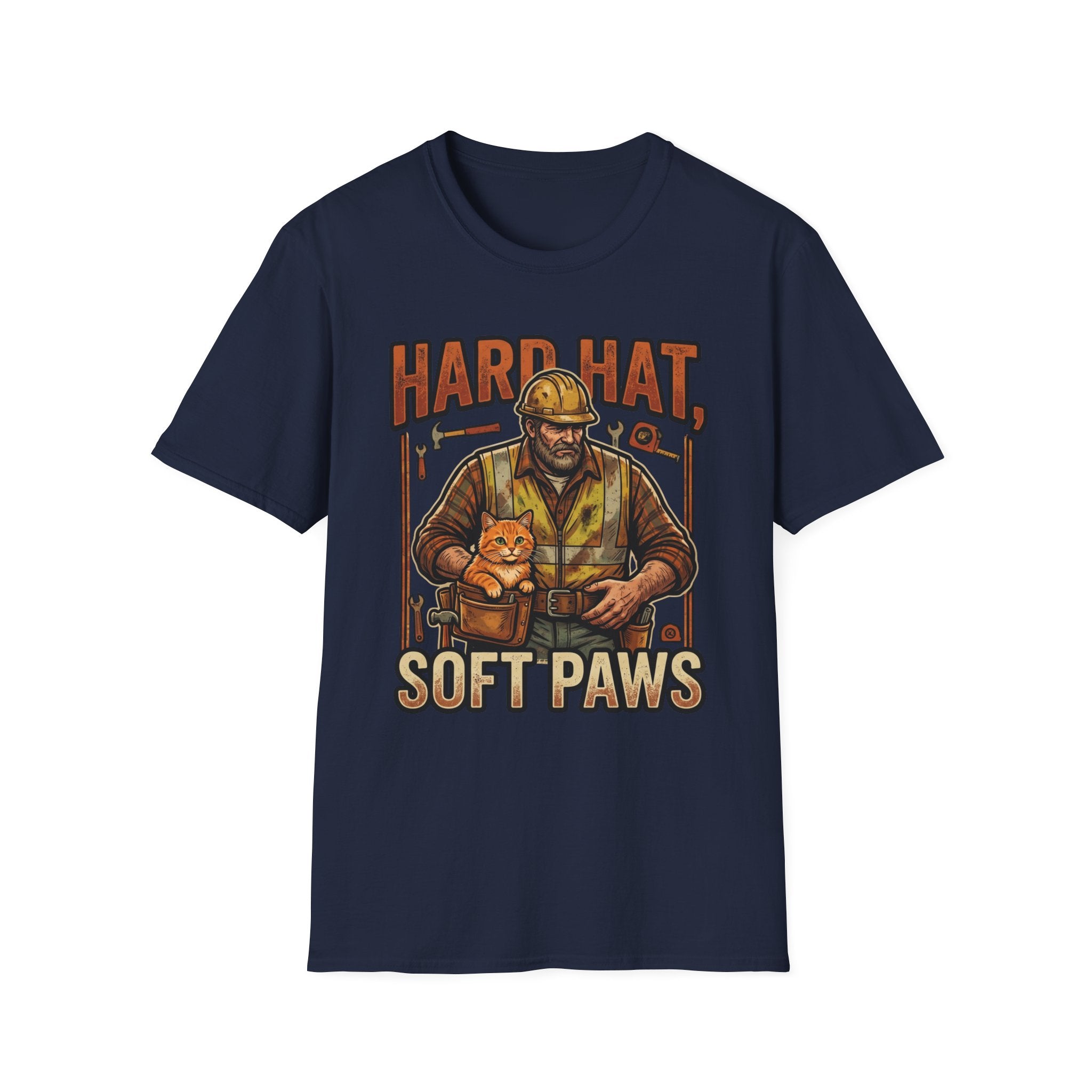 Hard Hat, Soft Paws T-Shirt
