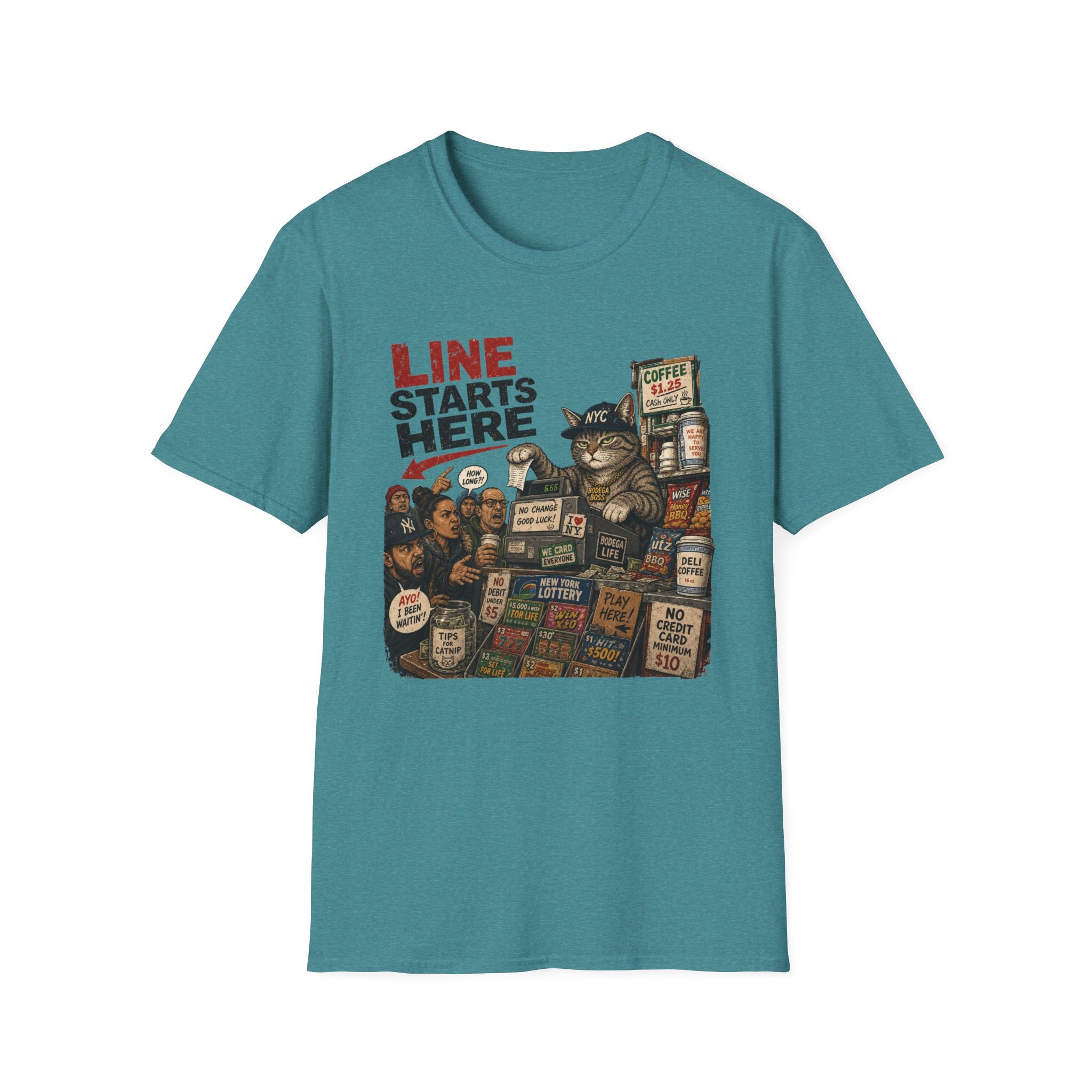 Line Starts Here T-Shirt
