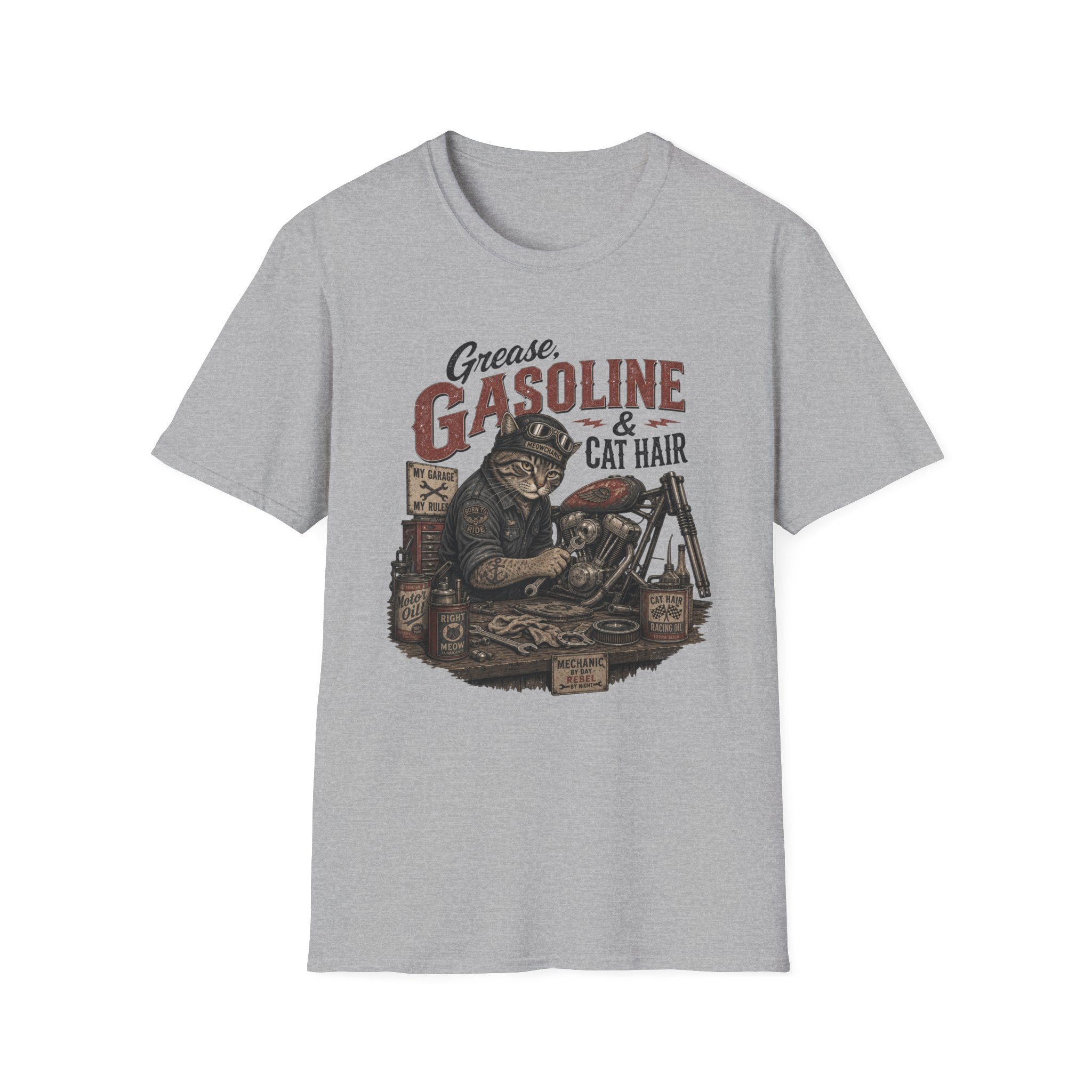 Grease and Gasoline T-Shirt