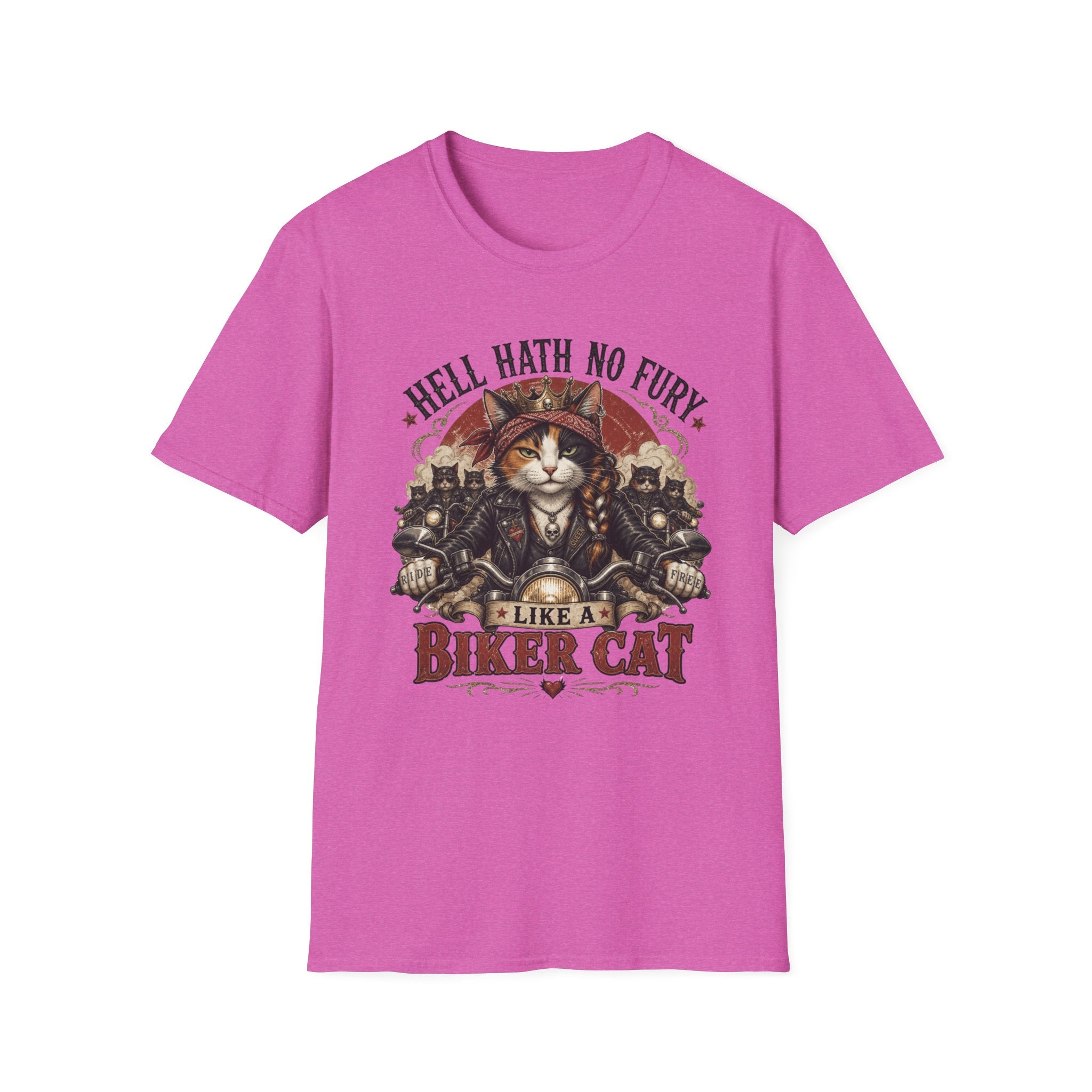 Biker Cat T-Shirt