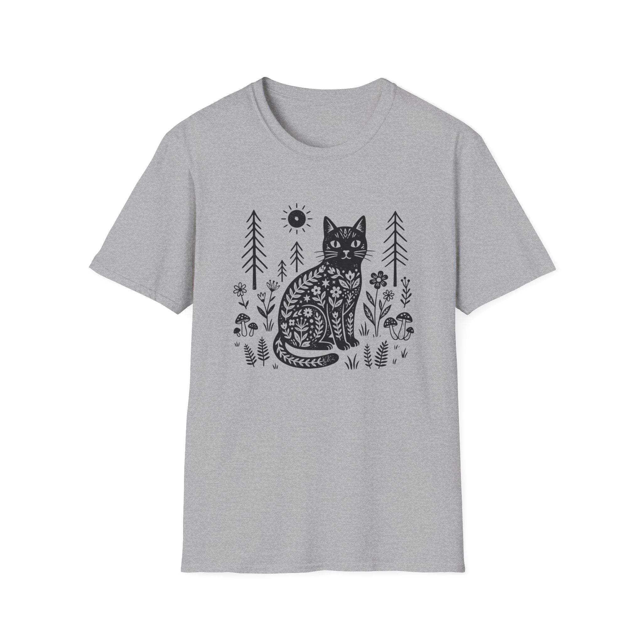 Cat In Forest T-Shirt