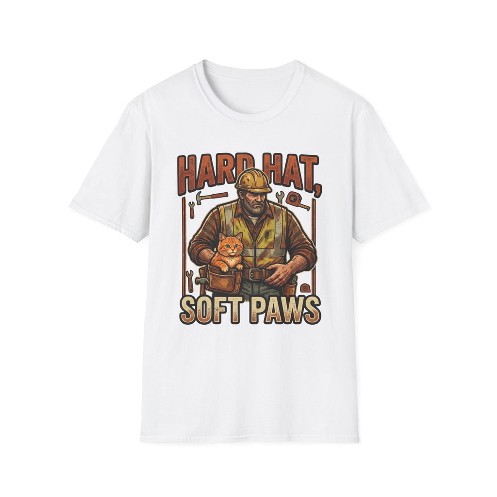 Hard Hat, Soft Paws T-Shirt