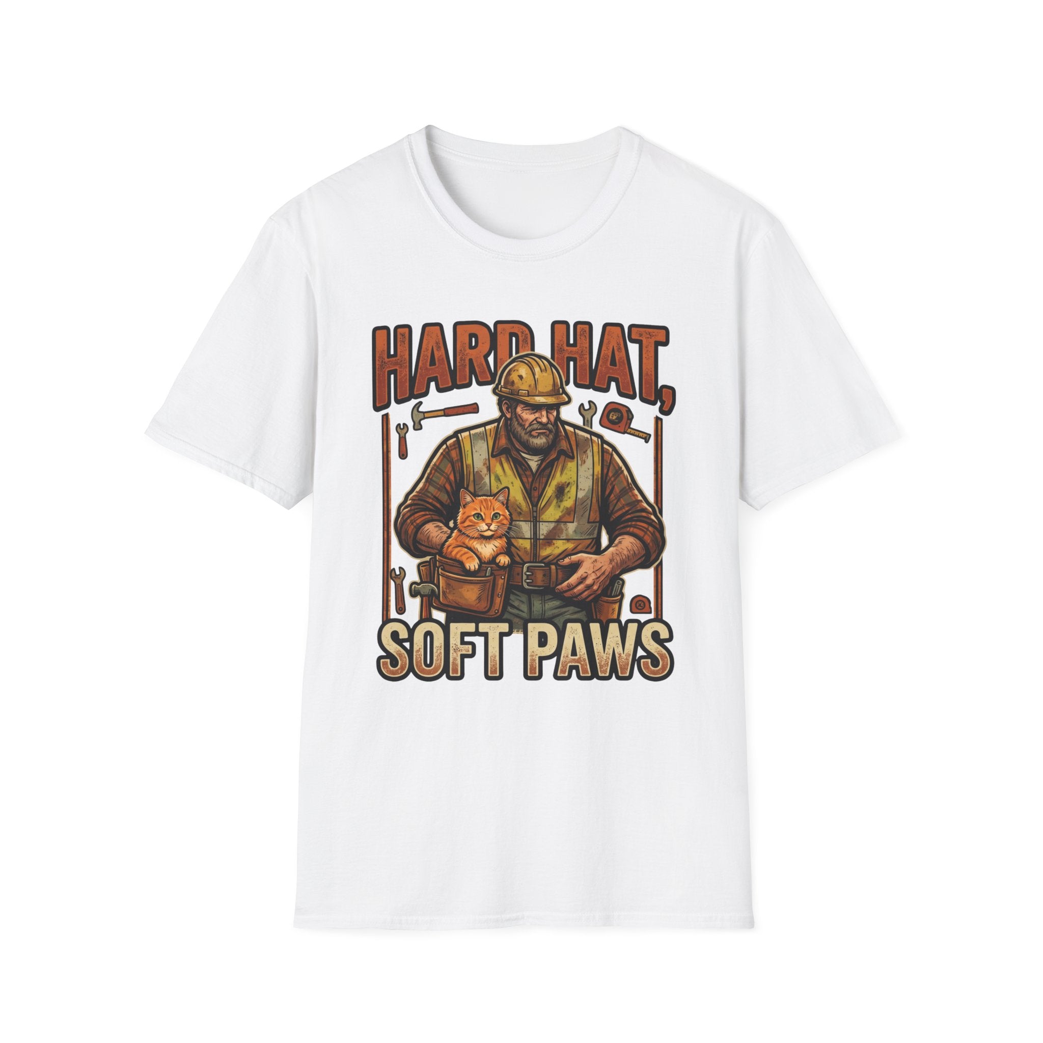 Hard Hat, Soft Paws T-Shirt