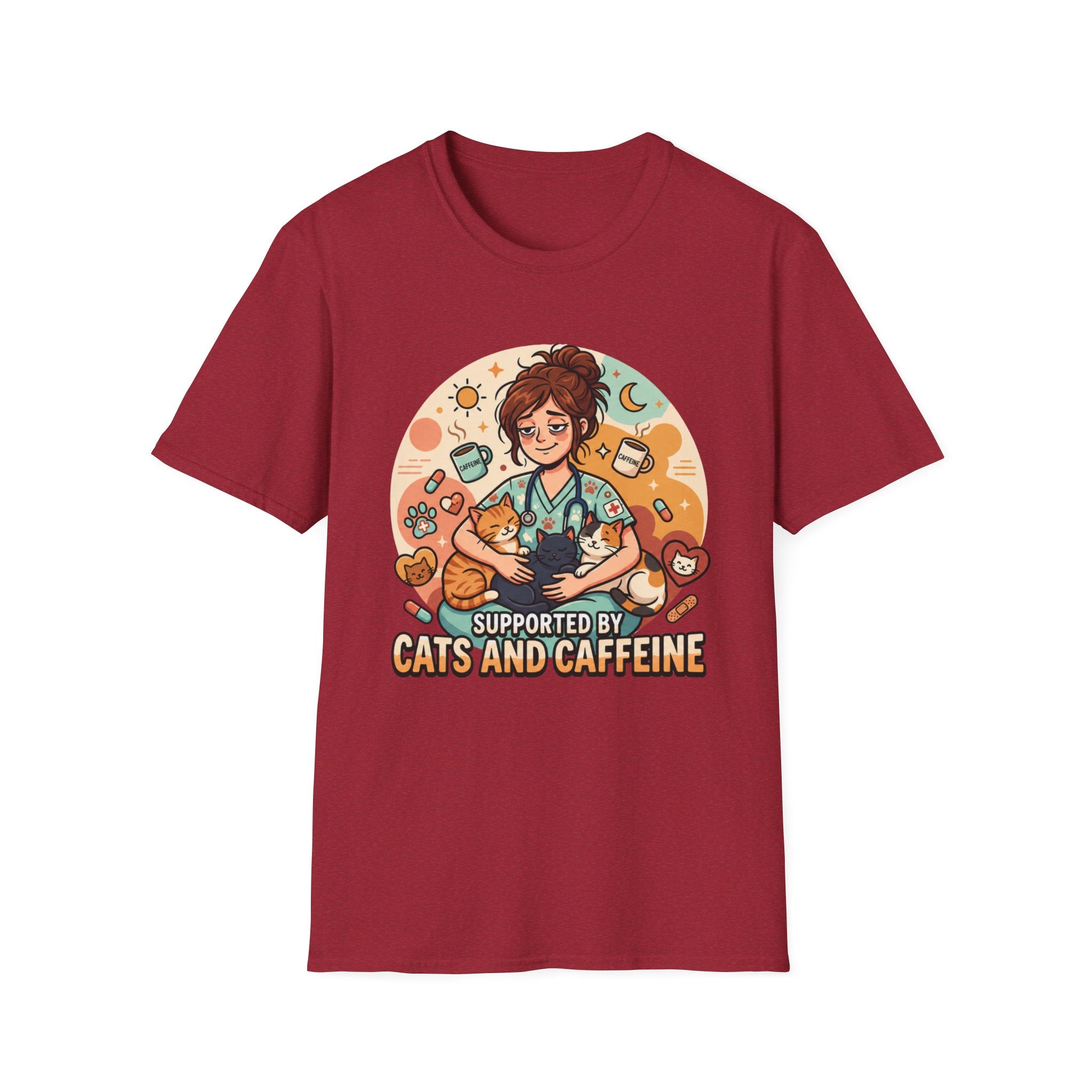 Cat & Caffeine T-Shirt