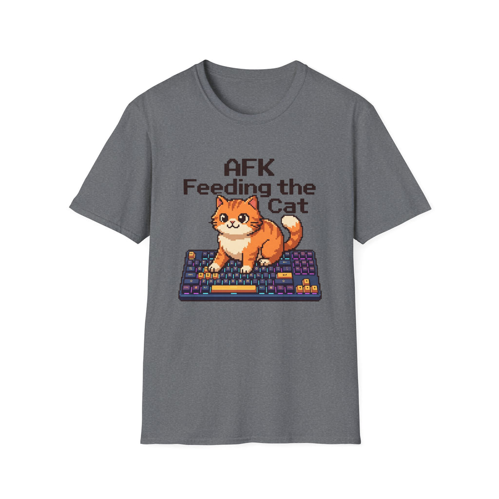 AFK Feeding Cat T-Shirt