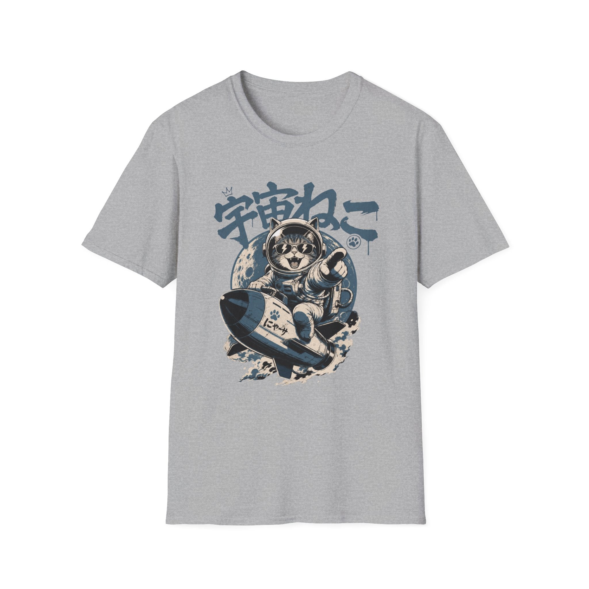 Japanese Space Cat T-Shirt