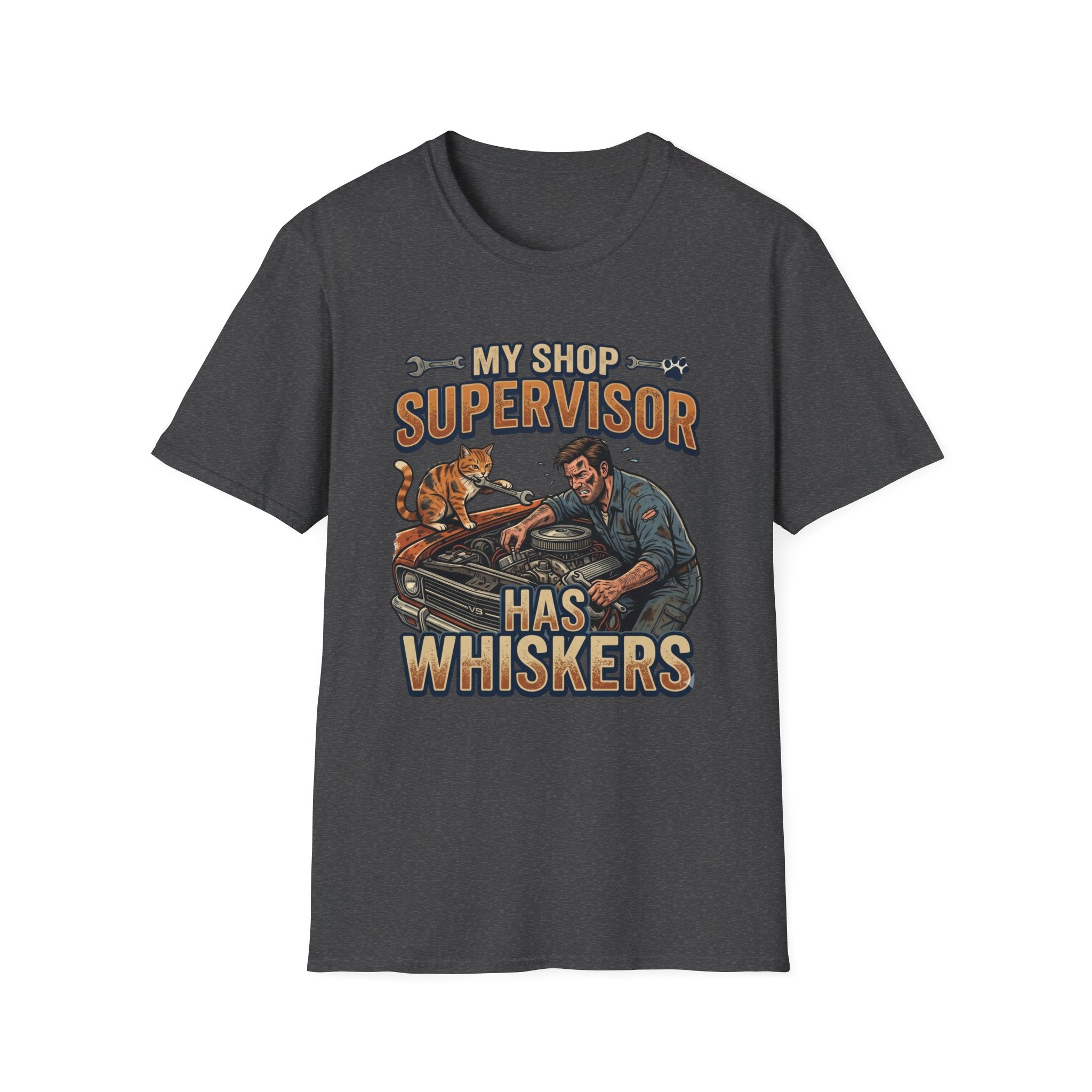 Cat Supervisor T-Shirt