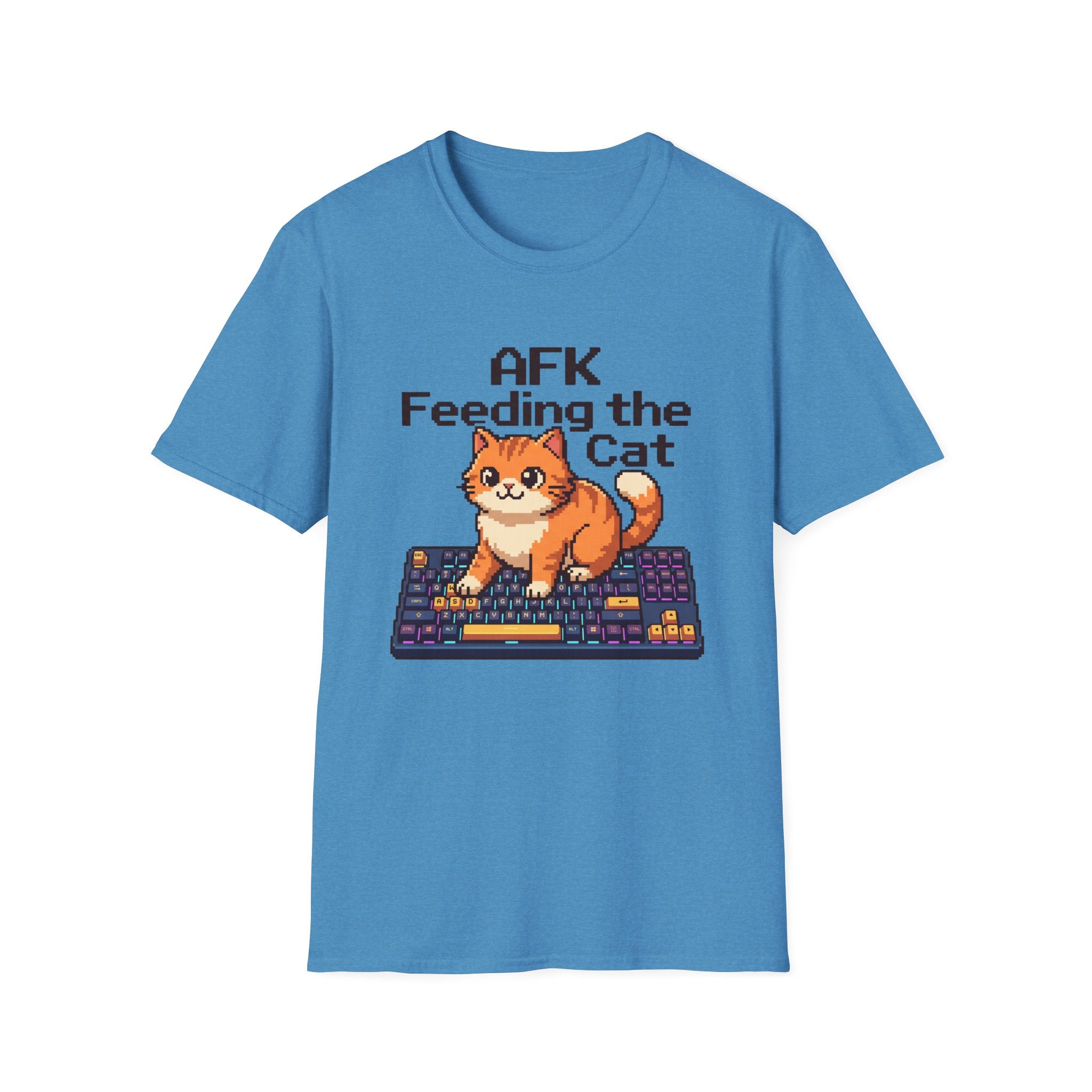 AFK Feeding Cat T-Shirt