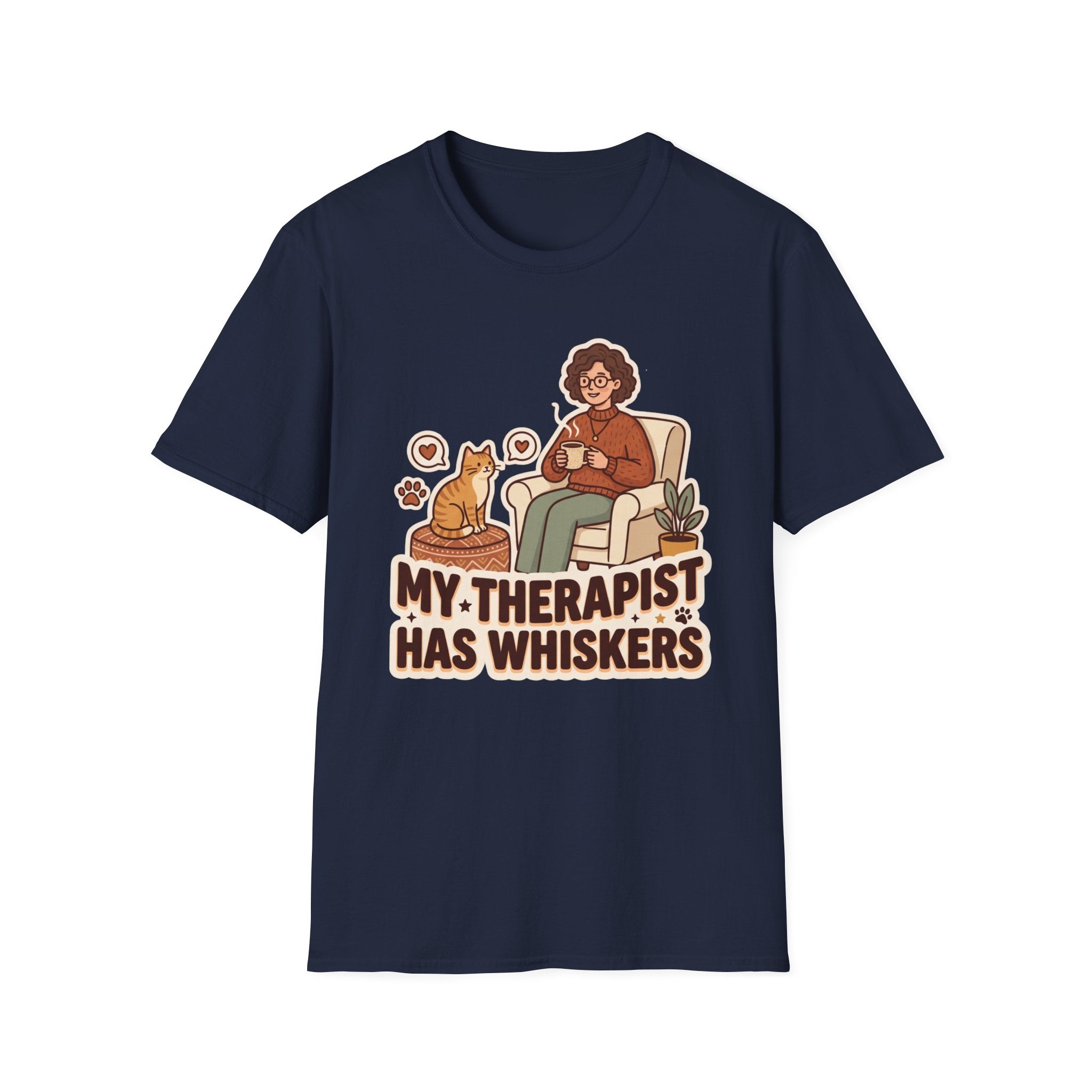 Cat Therapist T-Shirt