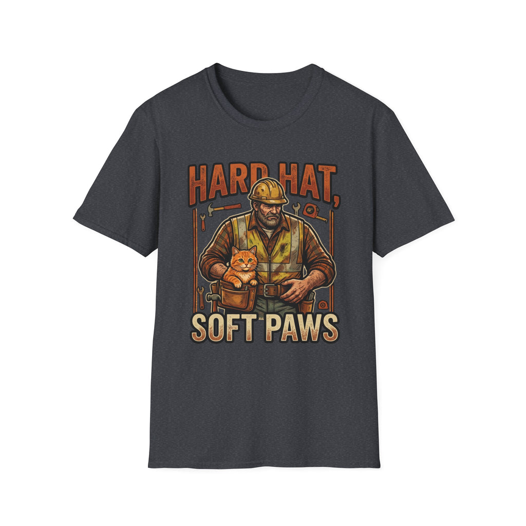 Hard Hat, Soft Paws T-Shirt