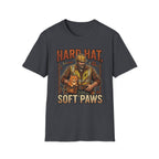 Hard Hat, Soft Paws T-Shirt