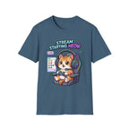Stream Starting Meow T‑Shirt