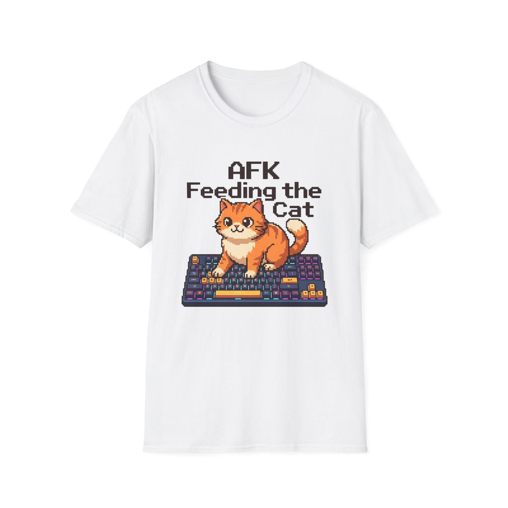 AFK Feeding Cat T-Shirt