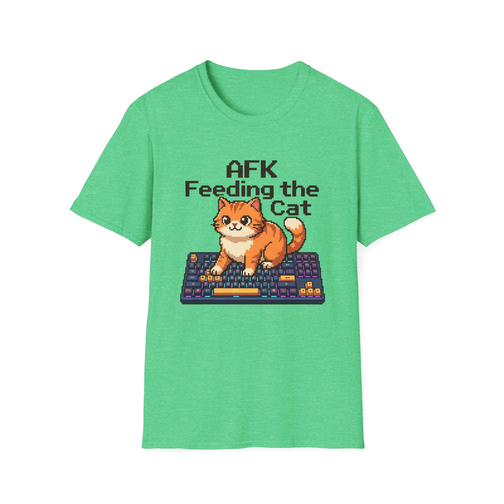 AFK Feeding Cat T-Shirt