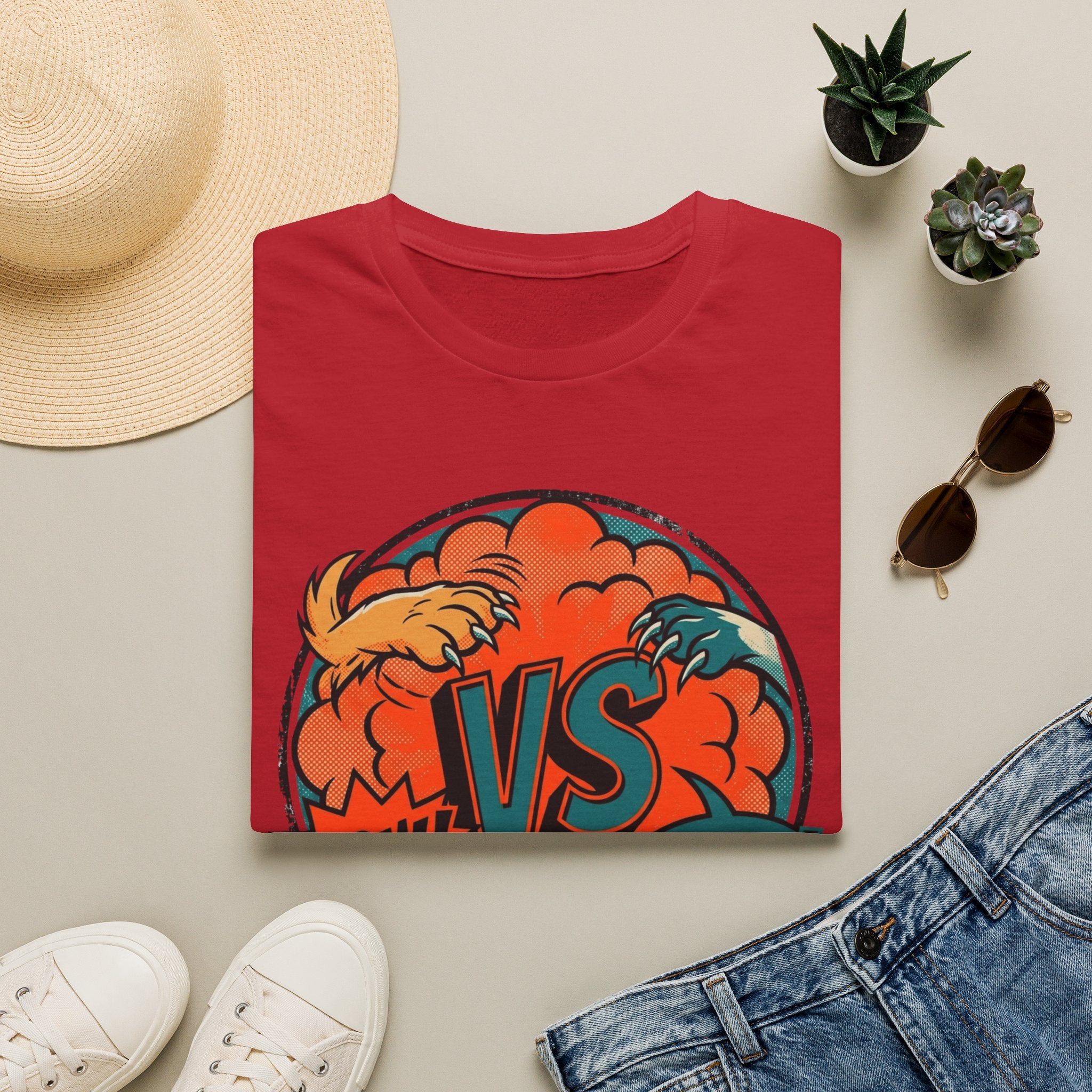 Pow vs Meow T-Shirt
