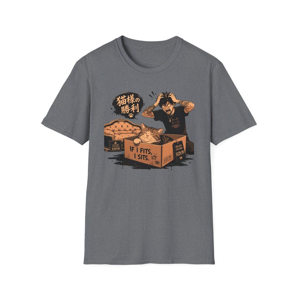 Cat and Box T-Shirt