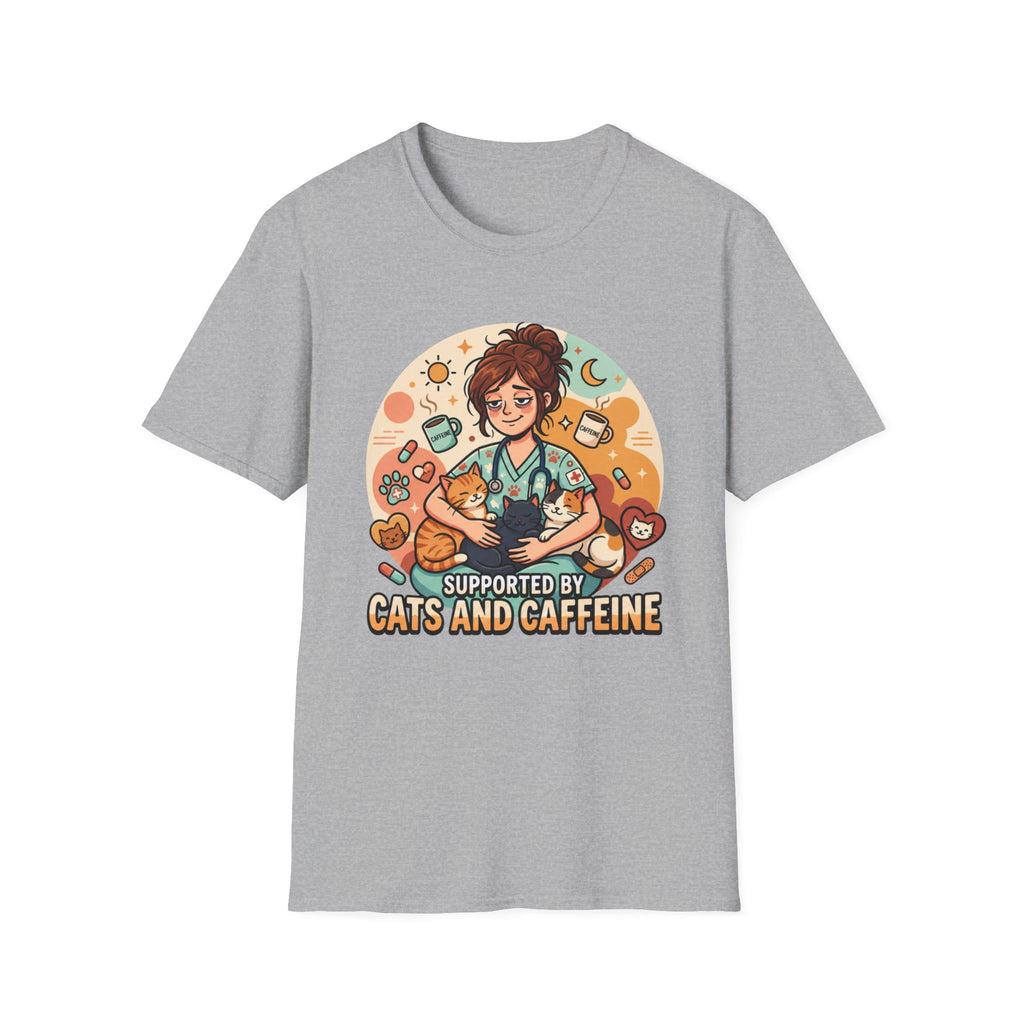 Cat & Caffeine T-Shirt