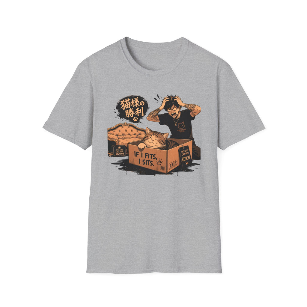 Cat and Box T-Shirt