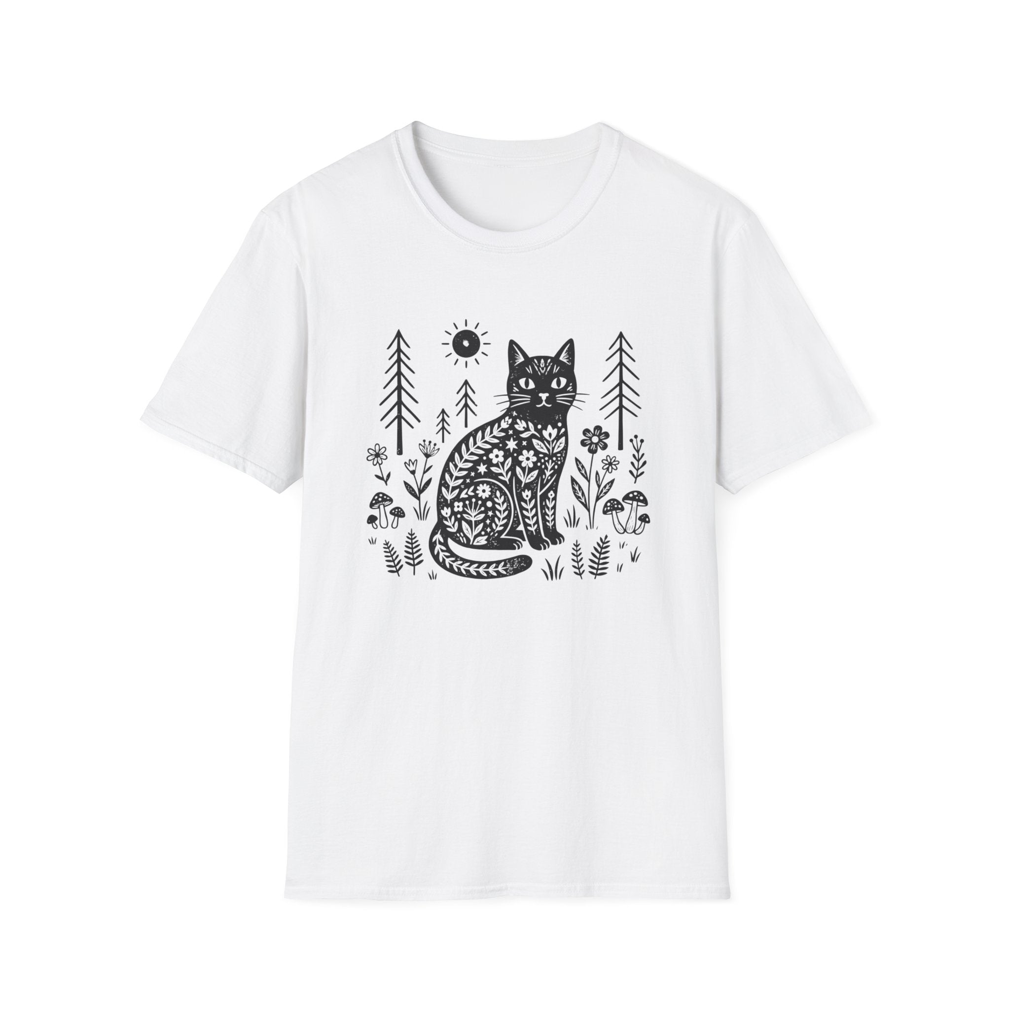 Cat In Forest T-Shirt