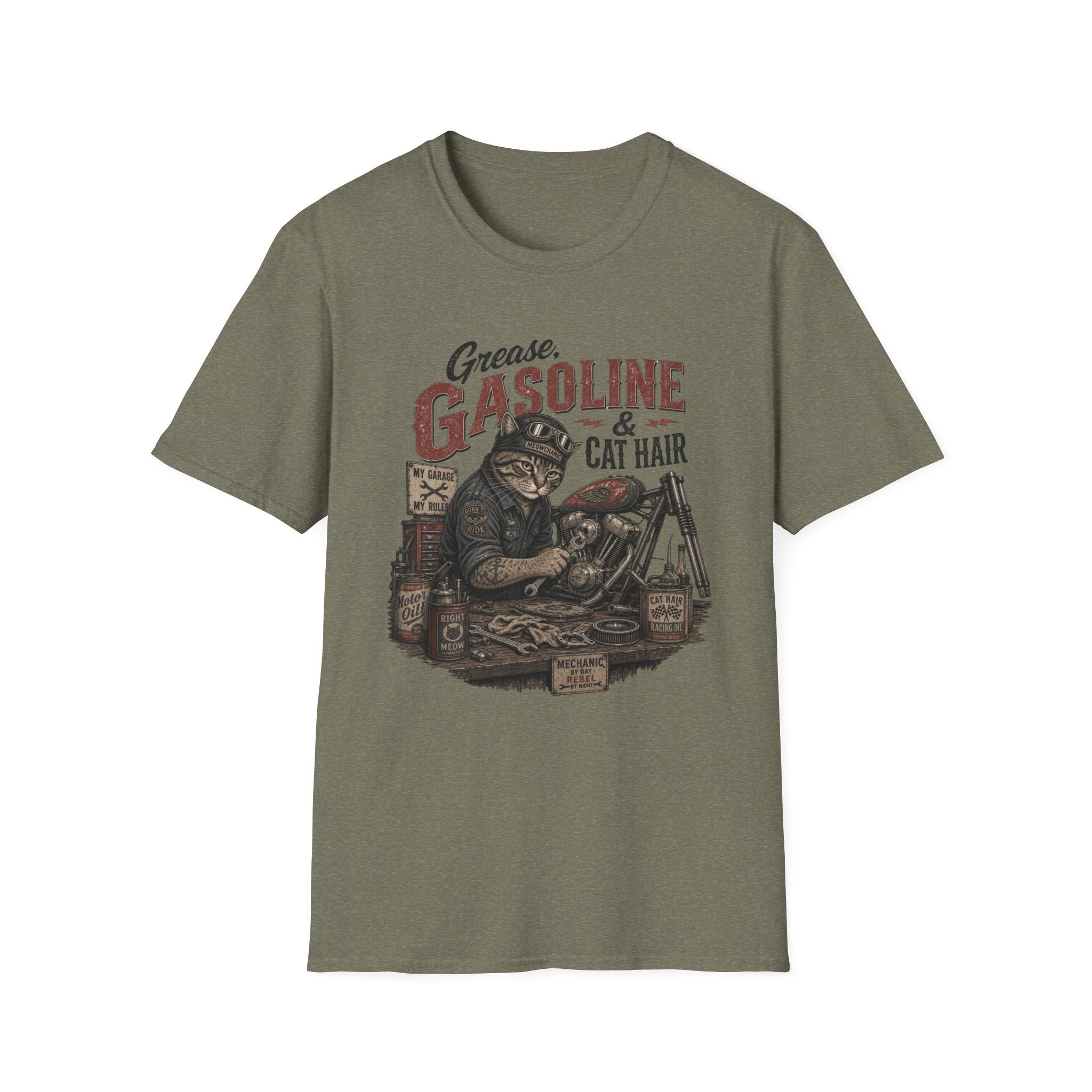 Grease and Gasoline T-Shirt