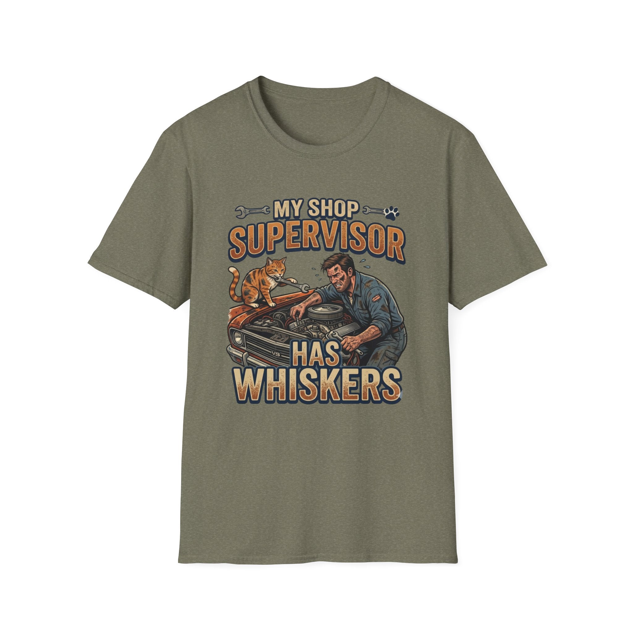 Cat Supervisor T-Shirt