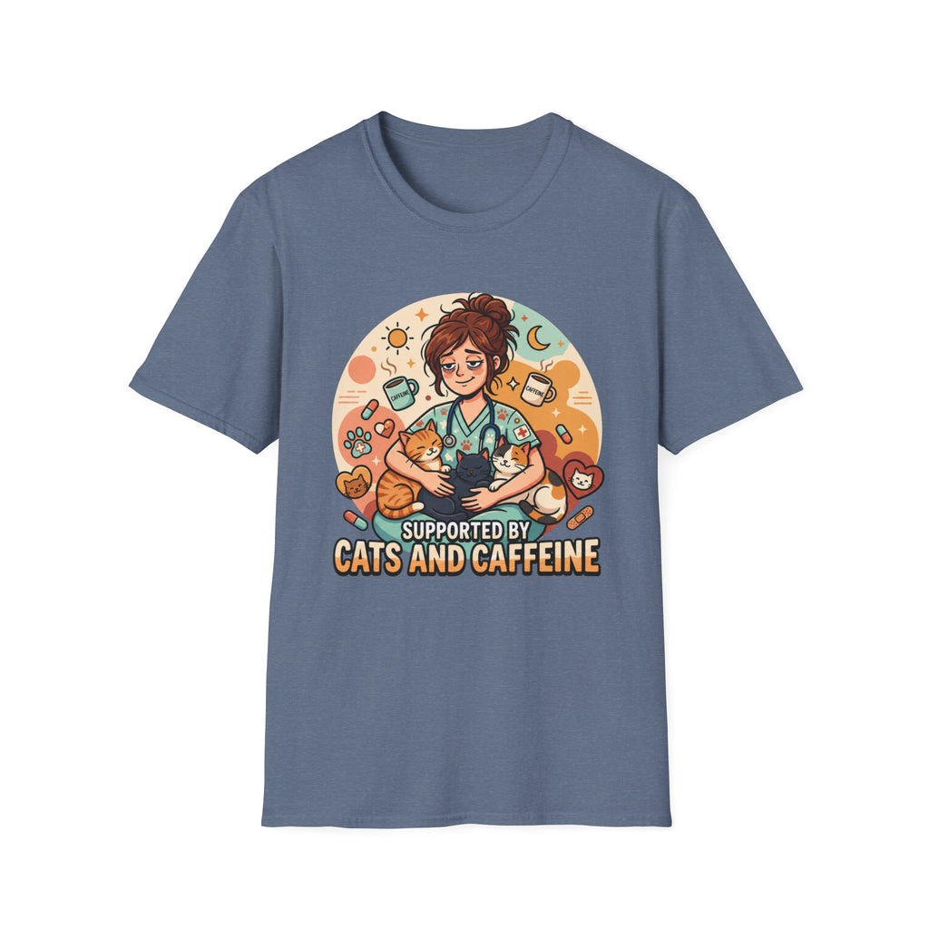 Cat & Caffeine T-Shirt