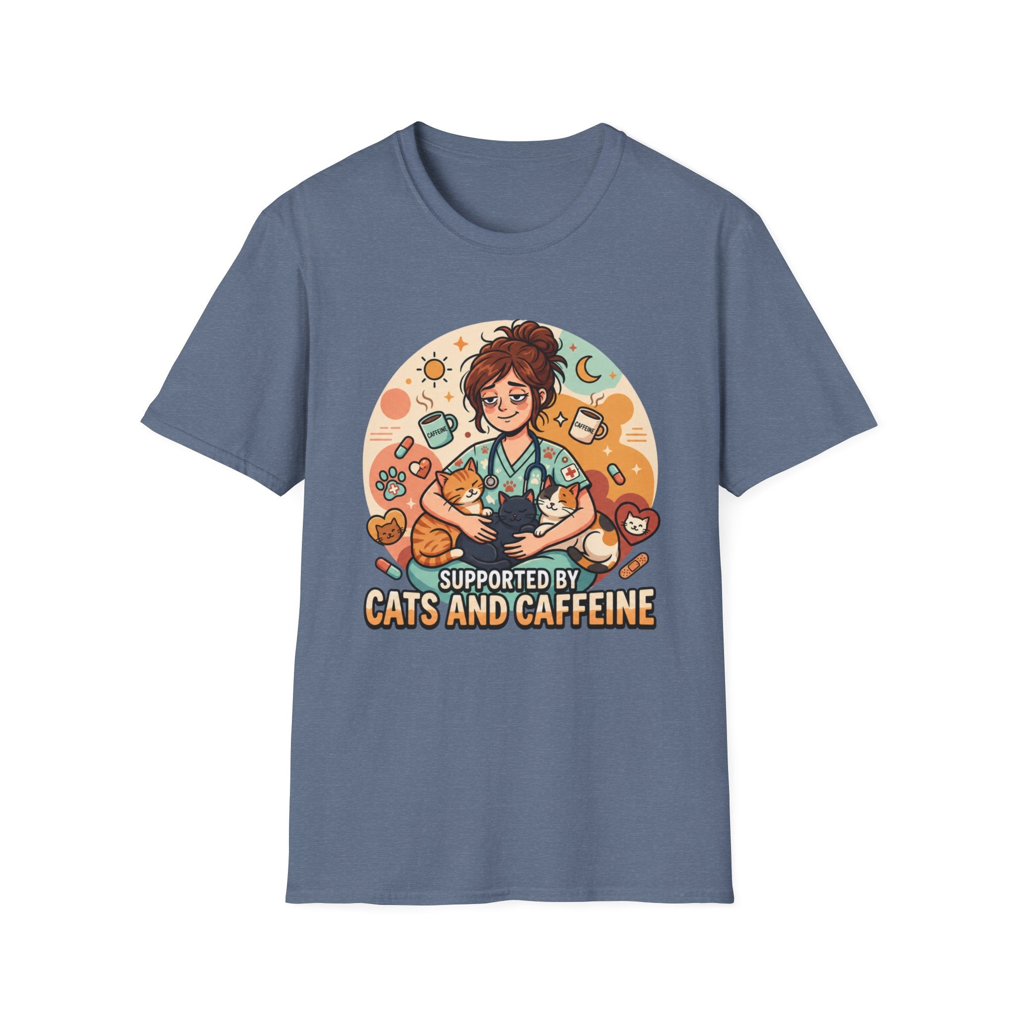 Cat & Caffeine T-Shirt
