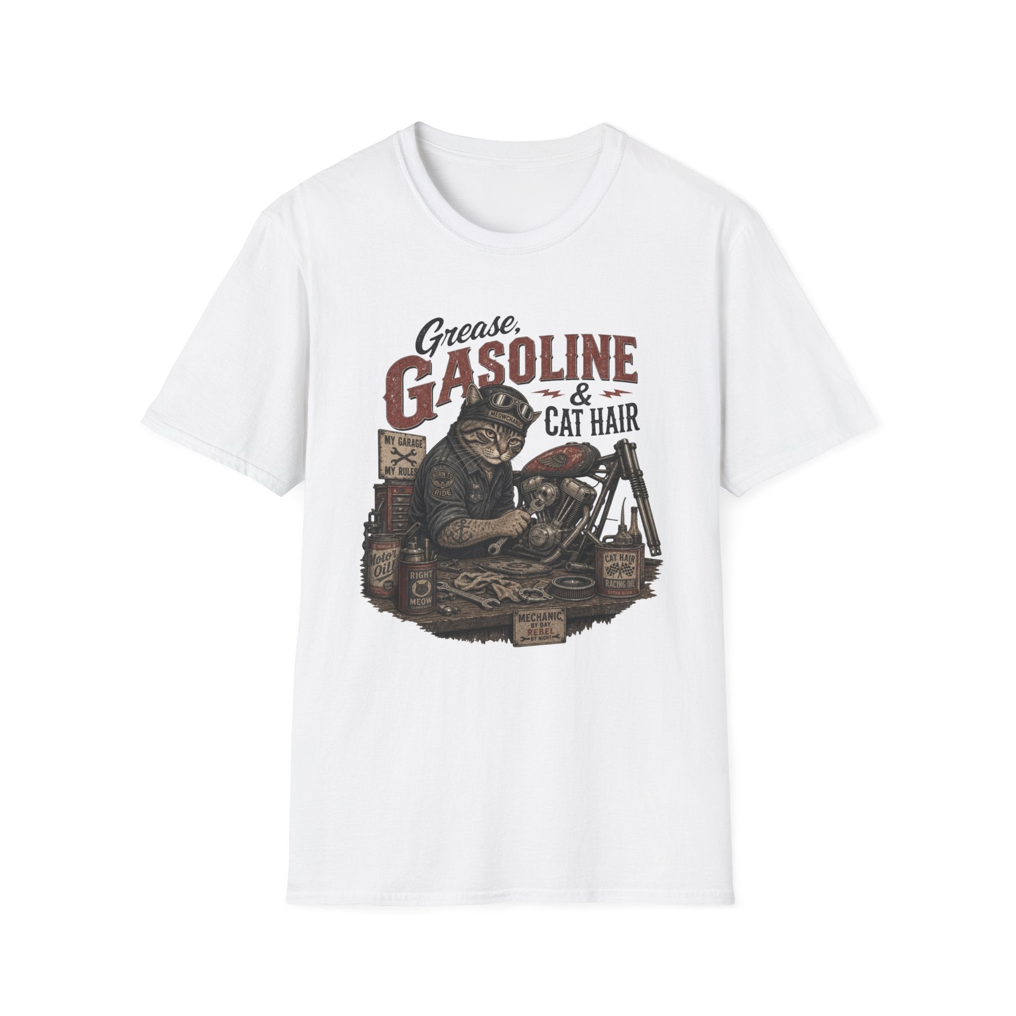 Grease and Gasoline T-Shirt