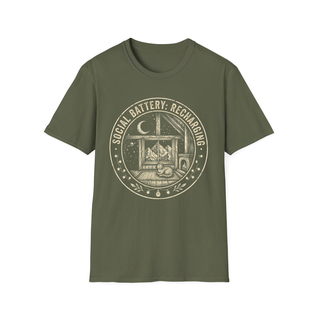Social Battery Recharging T-Shirt