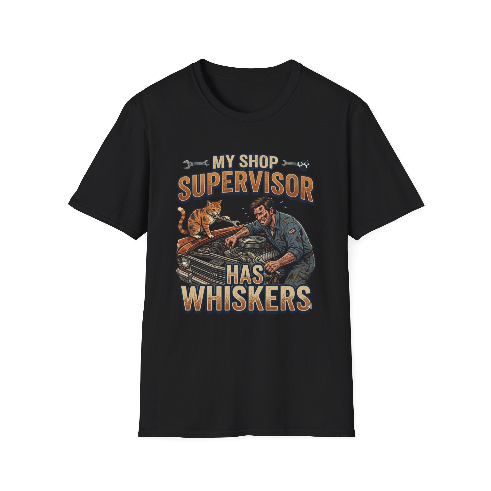 Cat Supervisor T-Shirt