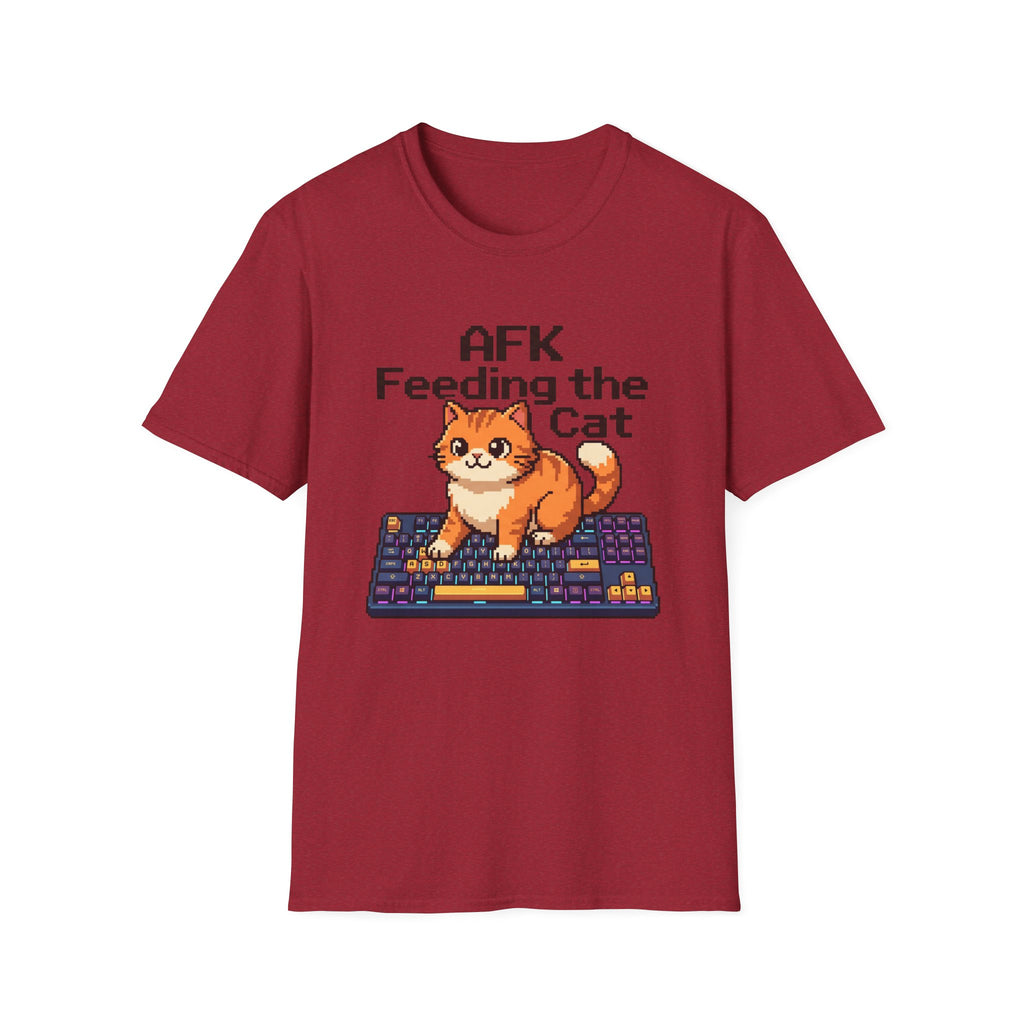 AFK Feeding Cat T-Shirt