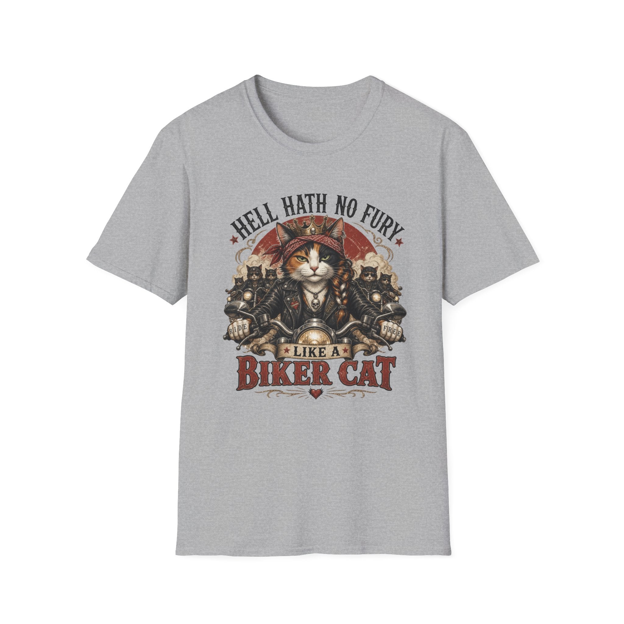 Biker Cat T-Shirt