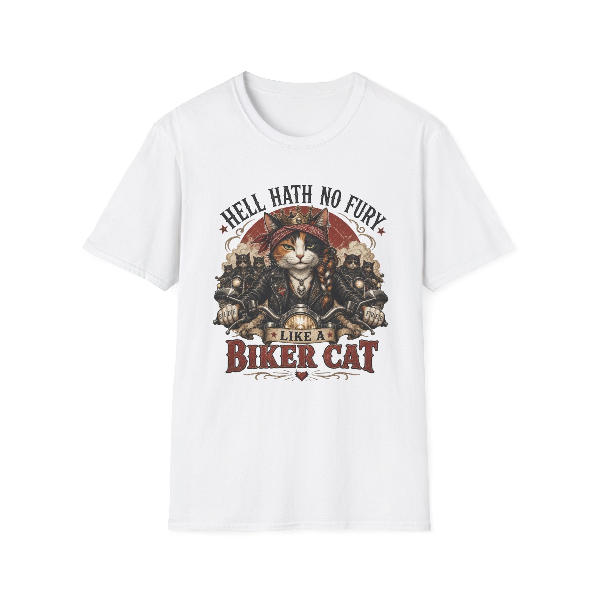 Biker Cat T-Shirt