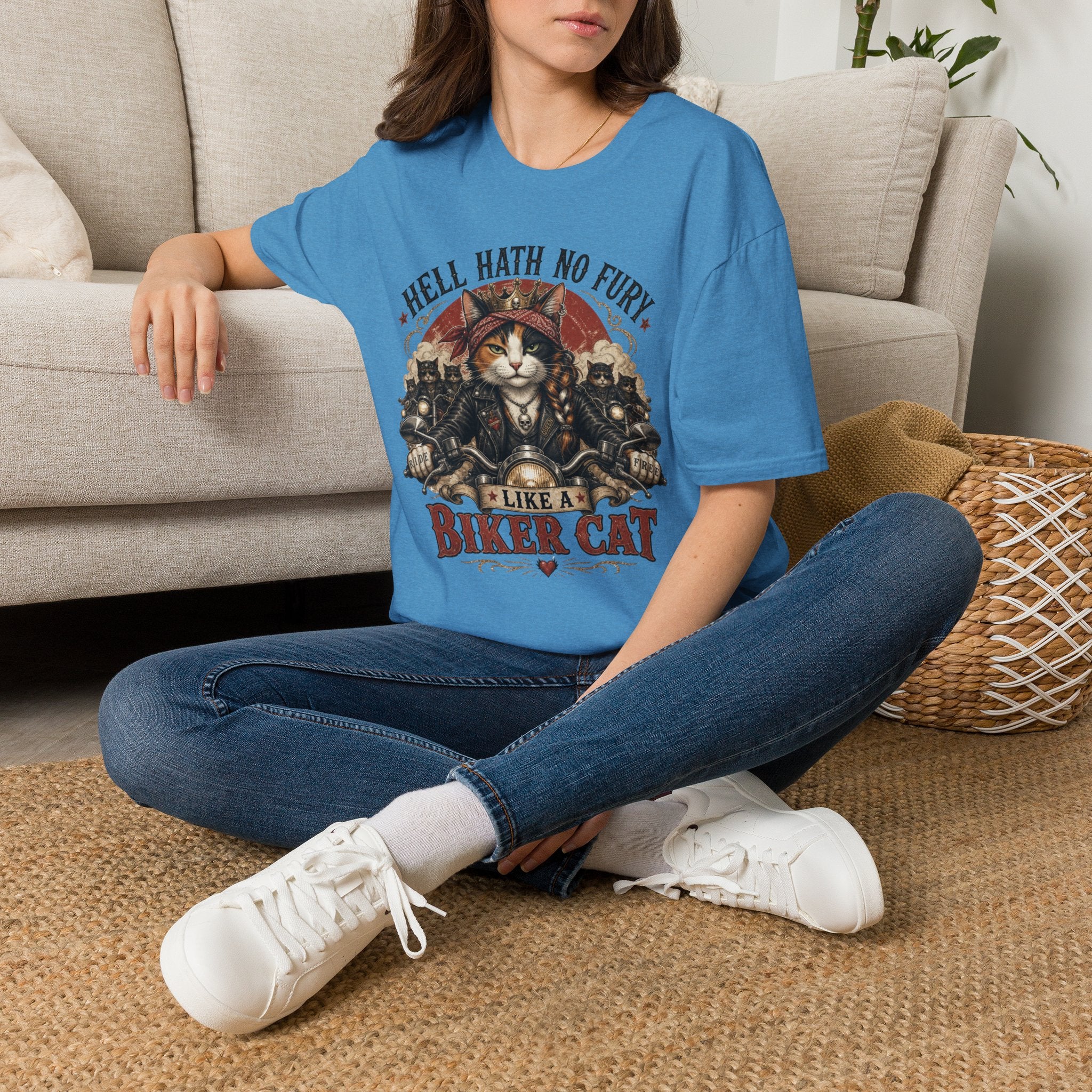 Biker Cat T-Shirt