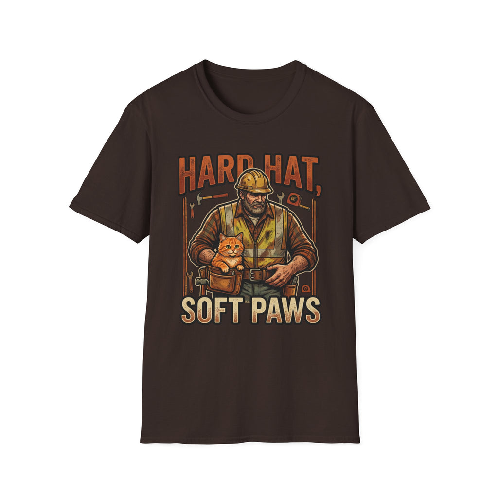 Hard Hat, Soft Paws T-Shirt