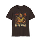 Hard Hat, Soft Paws T-Shirt