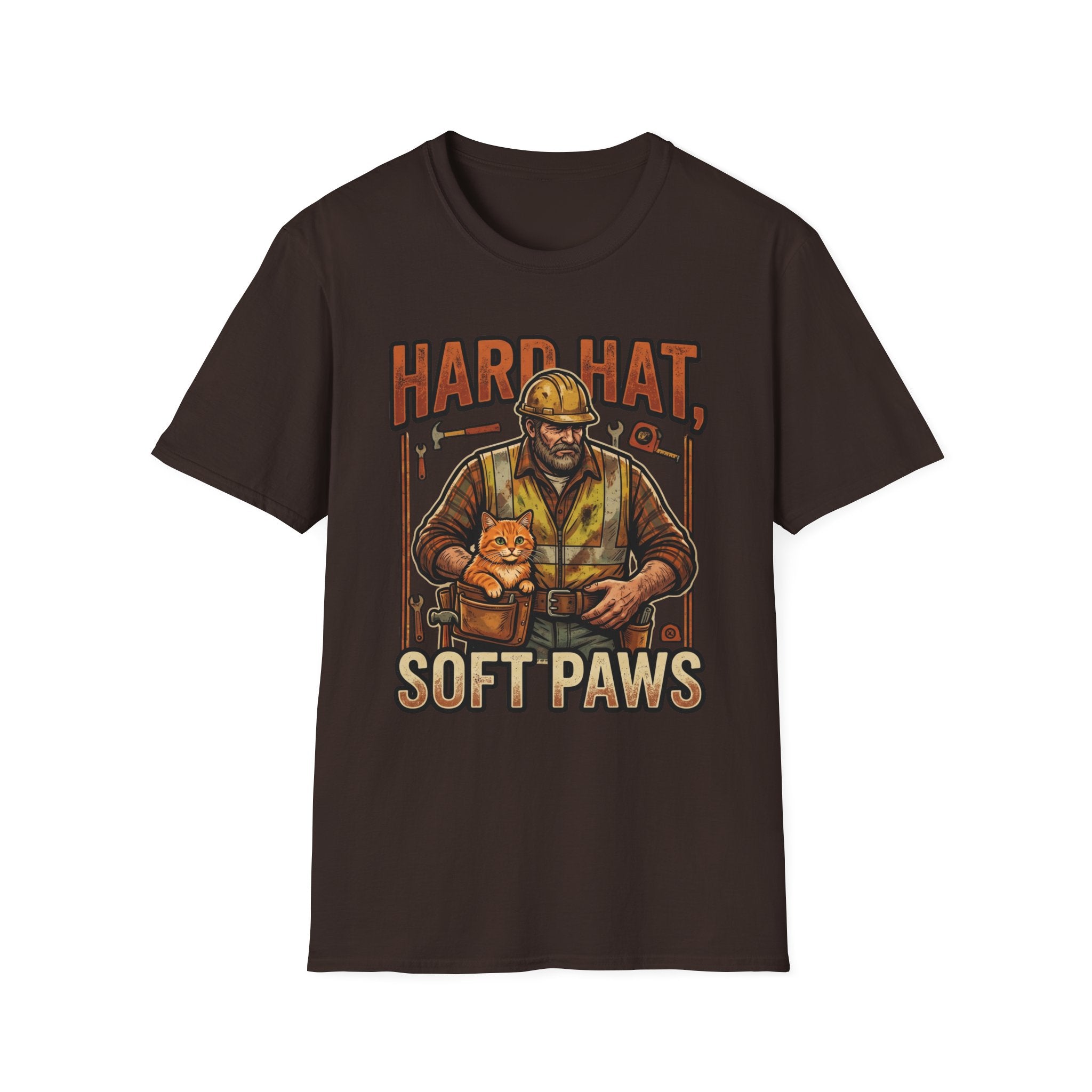 Hard Hat, Soft Paws T-Shirt