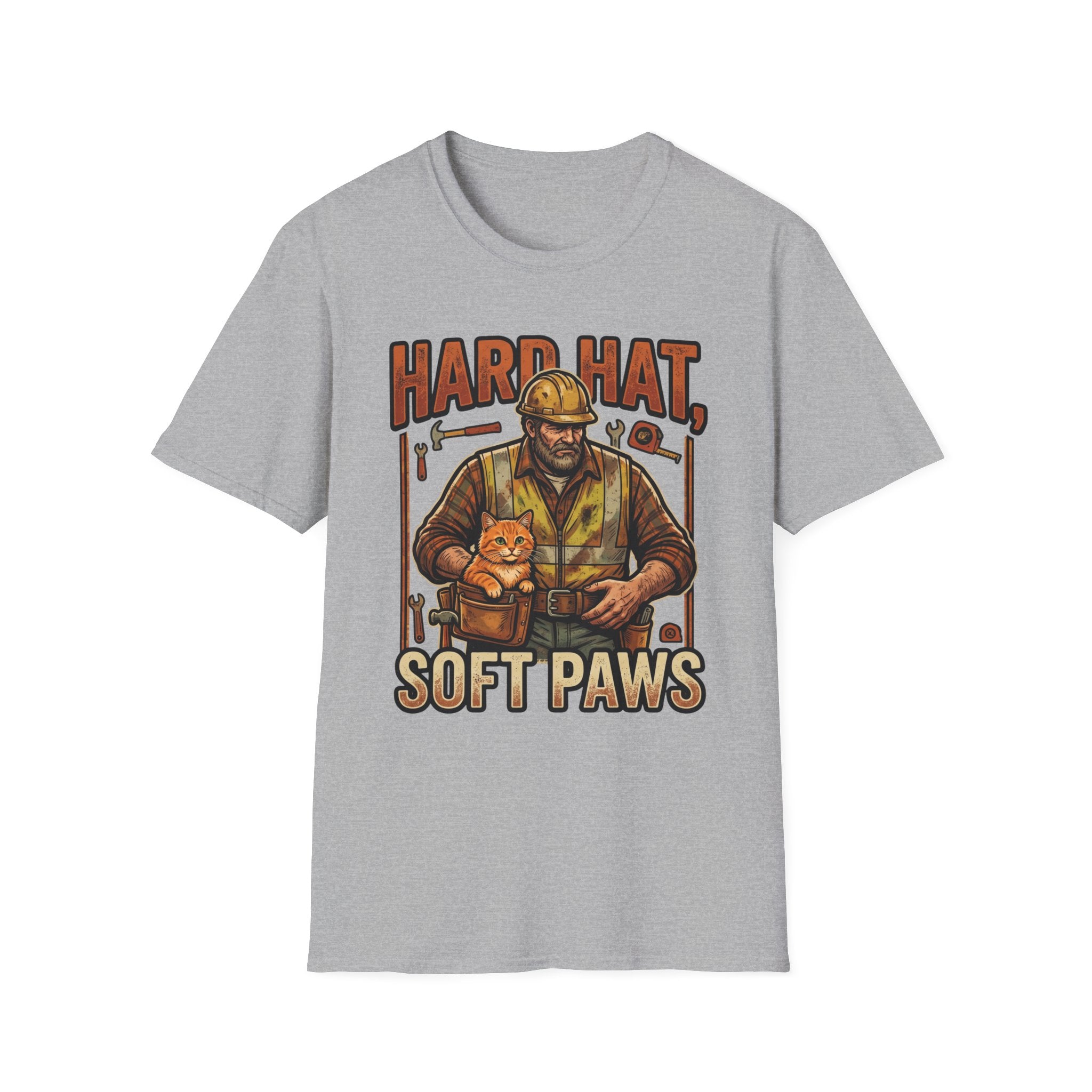 Hard Hat, Soft Paws T-Shirt