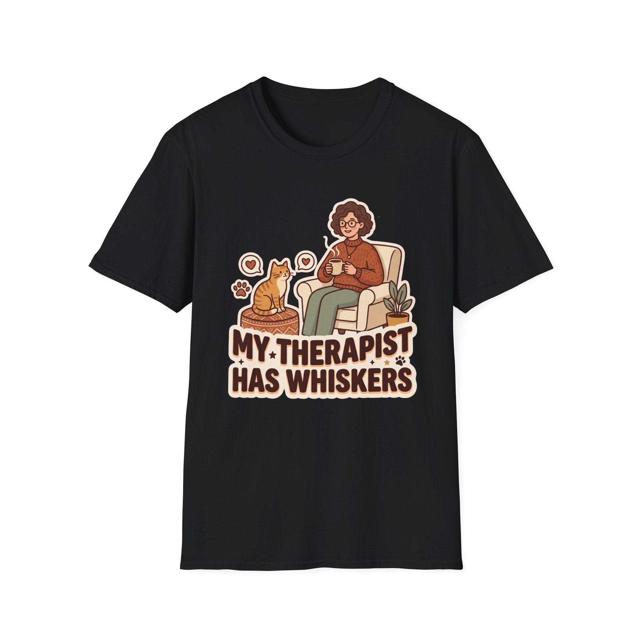 Cat Therapist T-Shirt