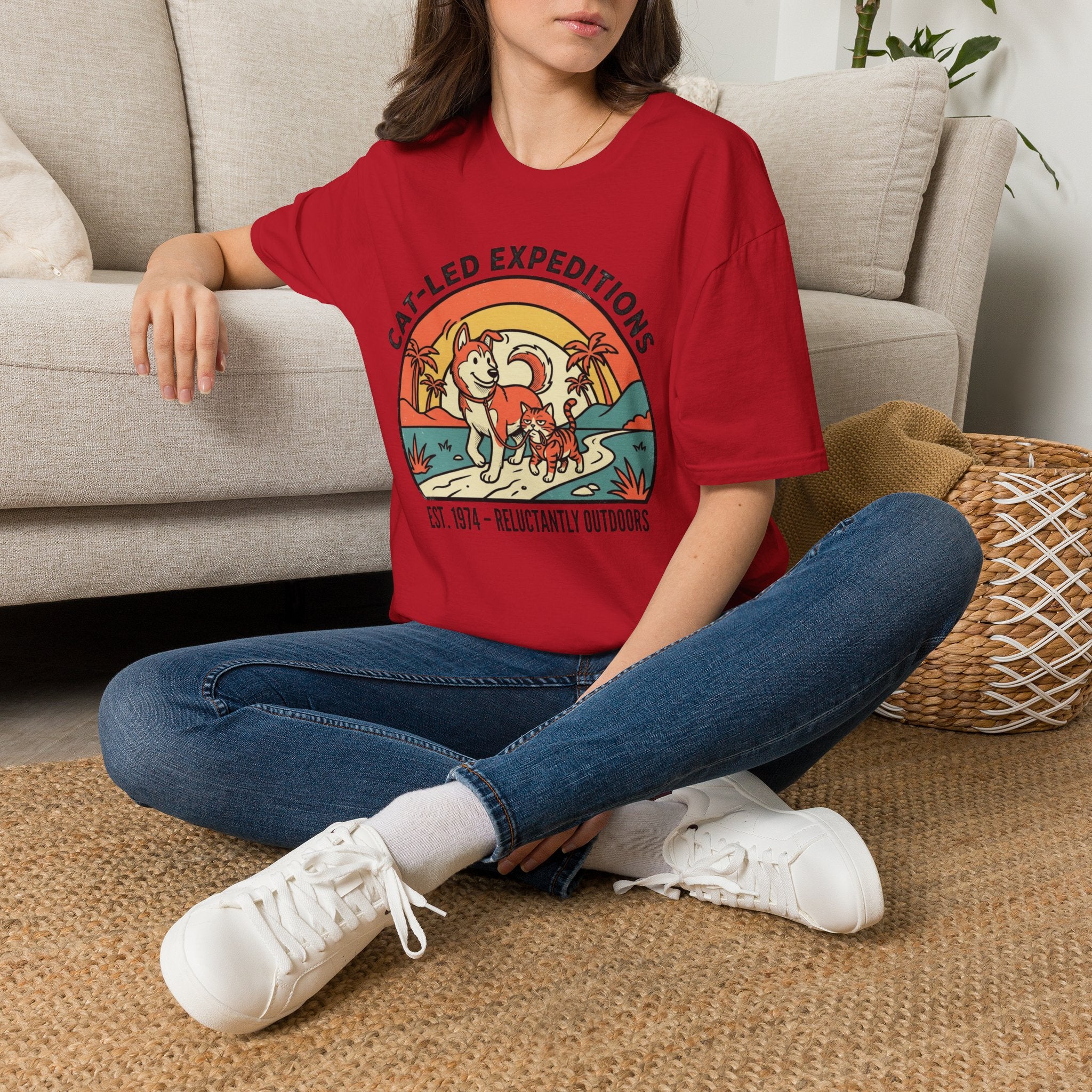 Cat-Led Expedition T-Shirt