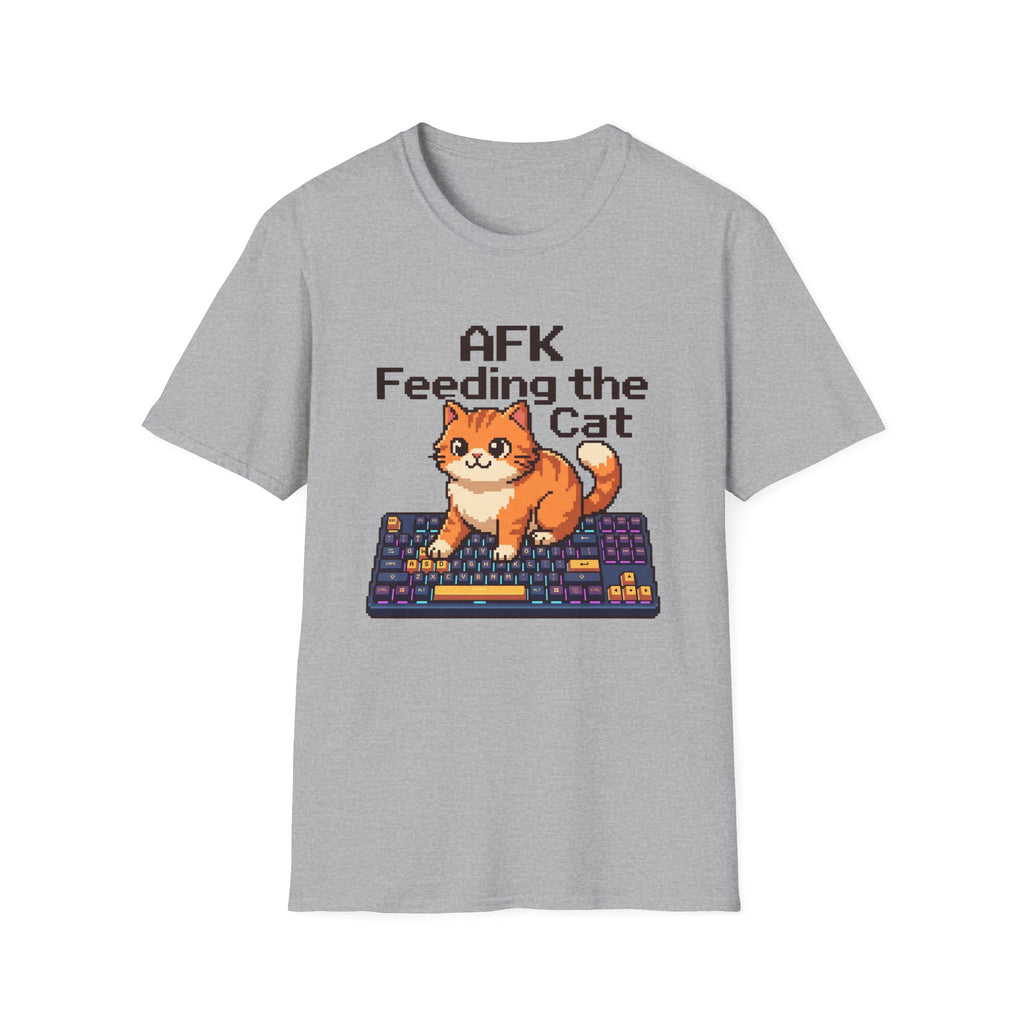AFK Feeding Cat T-Shirt