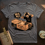 Cat and Box T-Shirt